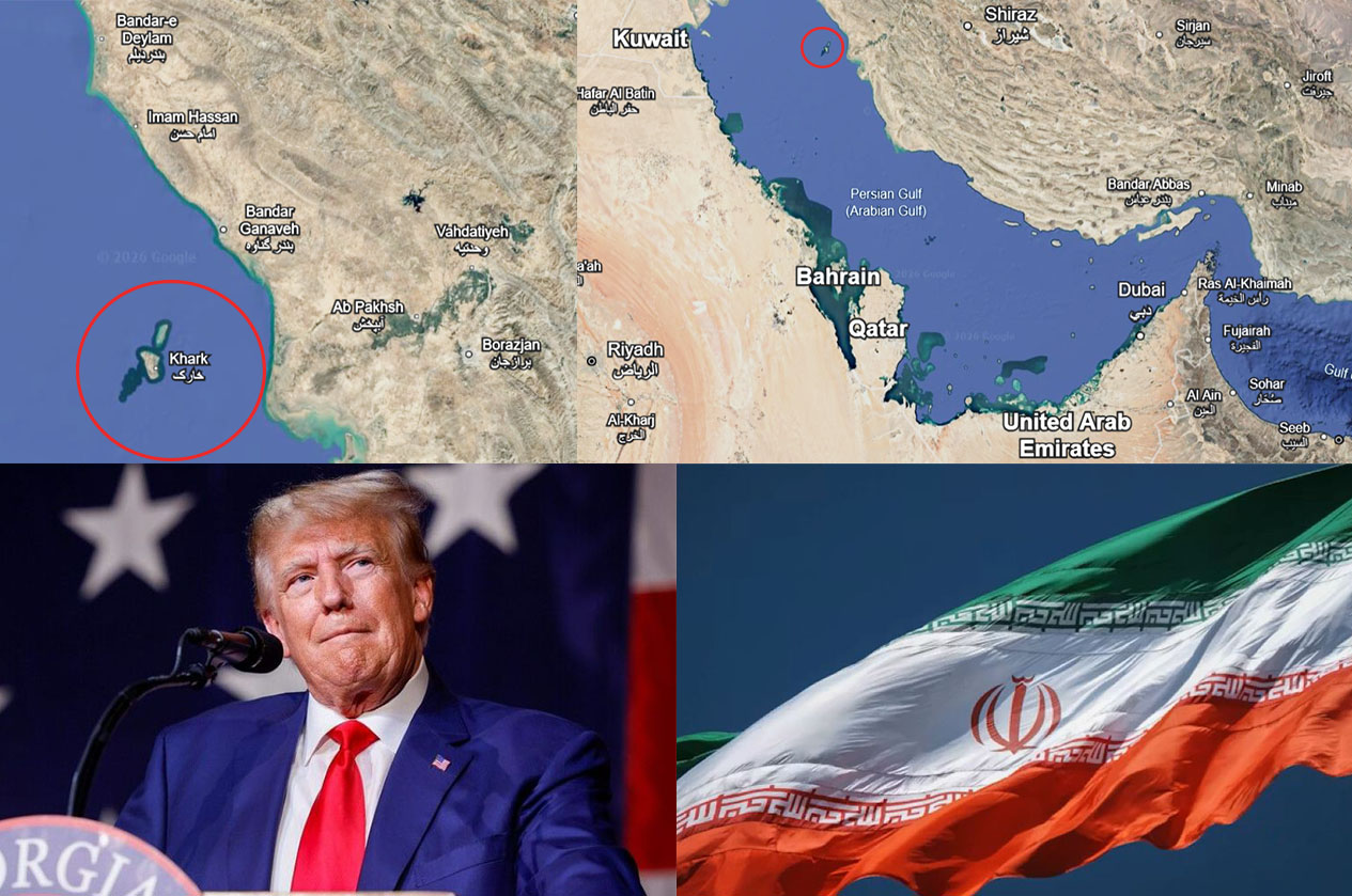 Konflik Geopolitik AS dan Iran yang semakin memanas. AS pun serang Pulau Kharg, Iran.