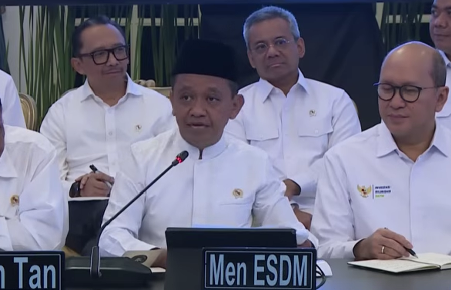 Menteri Energi dan Sumber Daya Mineral (ESDM) Bahlil Lahadalia.