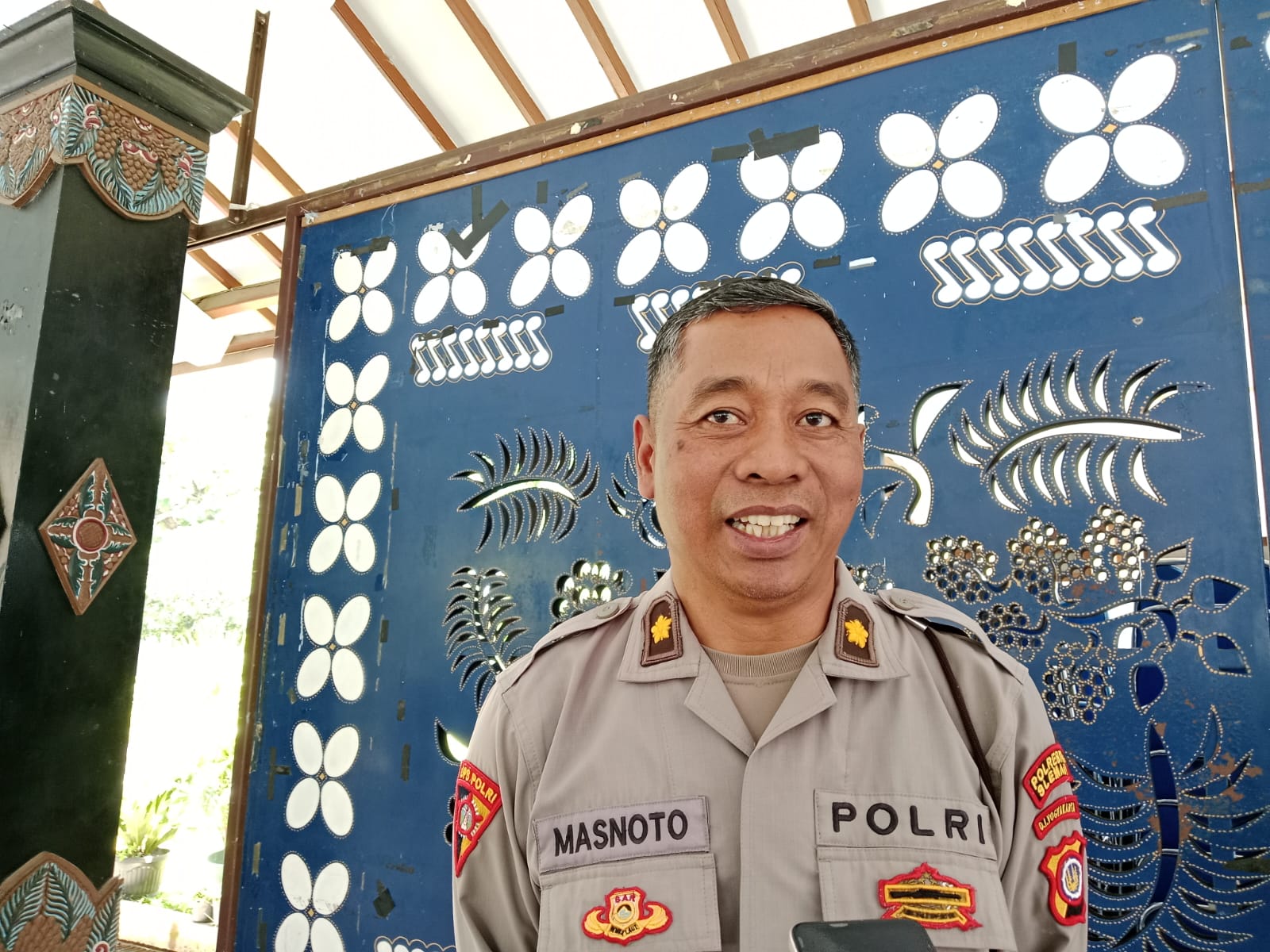 Kabag Ops Polresta Sleman Kompol&nbsp;Masnoto&nbsp;