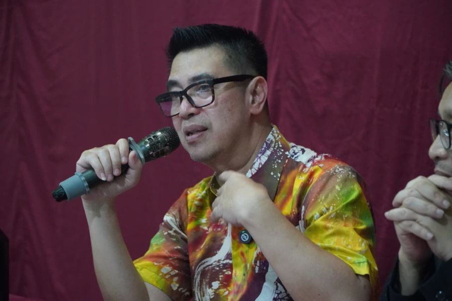 Wakil Ketua I DPRD Kota Jogja Sinarbiyat Nujanat.