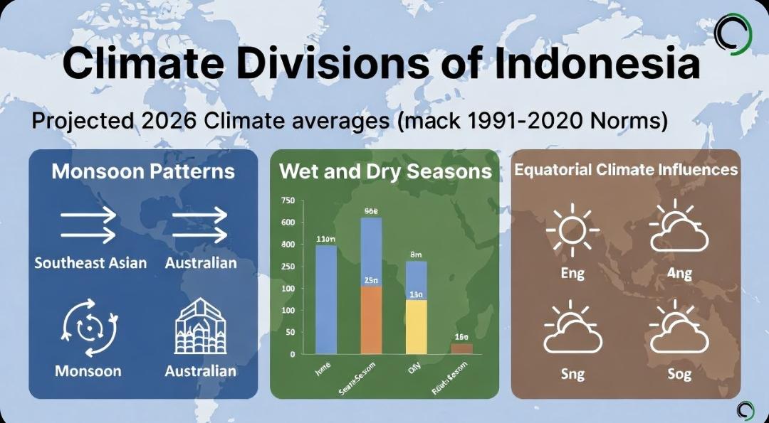 Ilustrasi puncak suhu bulanan rutin tropis, bukan heatwave seperti di India atau Australia. 