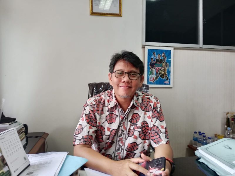 Sekretaris Disperindag Sleman Aris Herbandang 