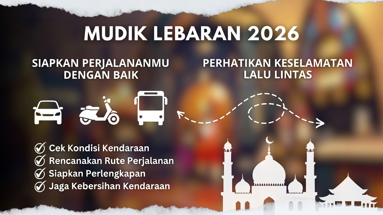 Infografis Mudik Lebaran 2026. 