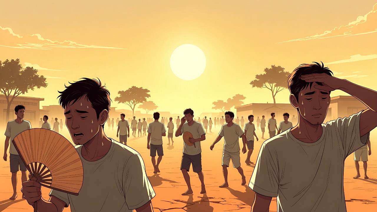 ILUSTRASI: Warga Daerah Istimewa Yogyakarta (DIY) mulai merasakan cuaca panas ekstrem yang semakin menyengat belakangan ini. 