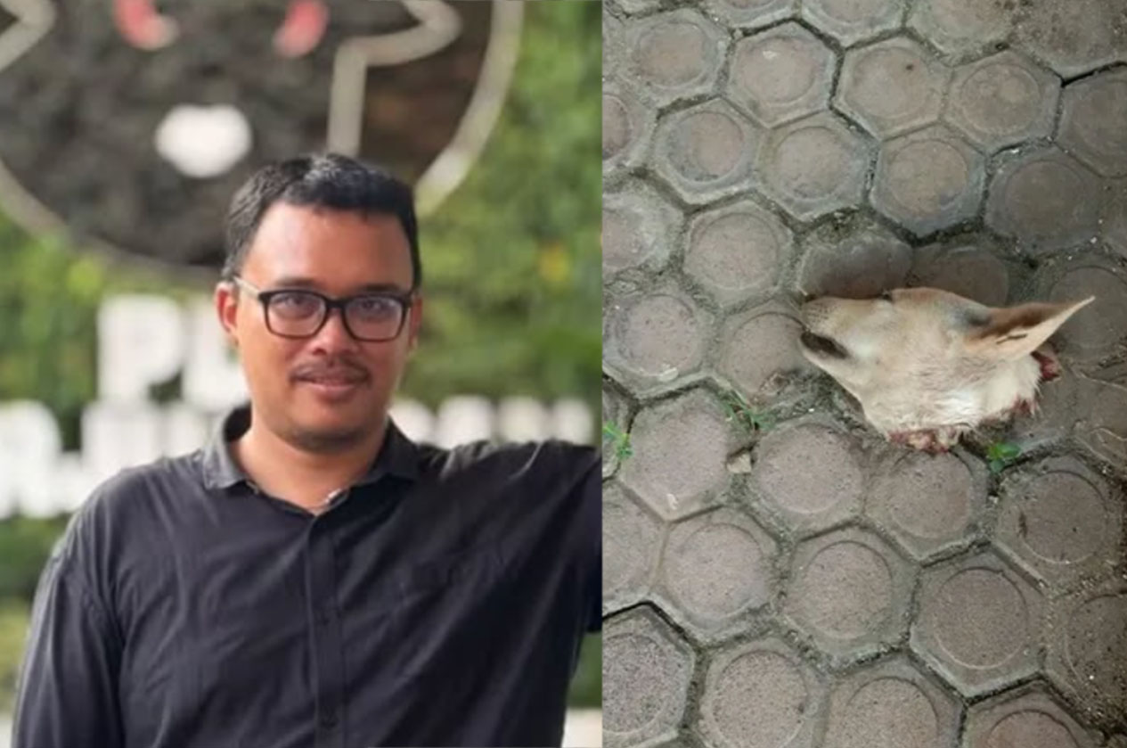 Palti Hutabarat Mendapat Teror Kiriman Kepala Anjing di Depan Rumah
