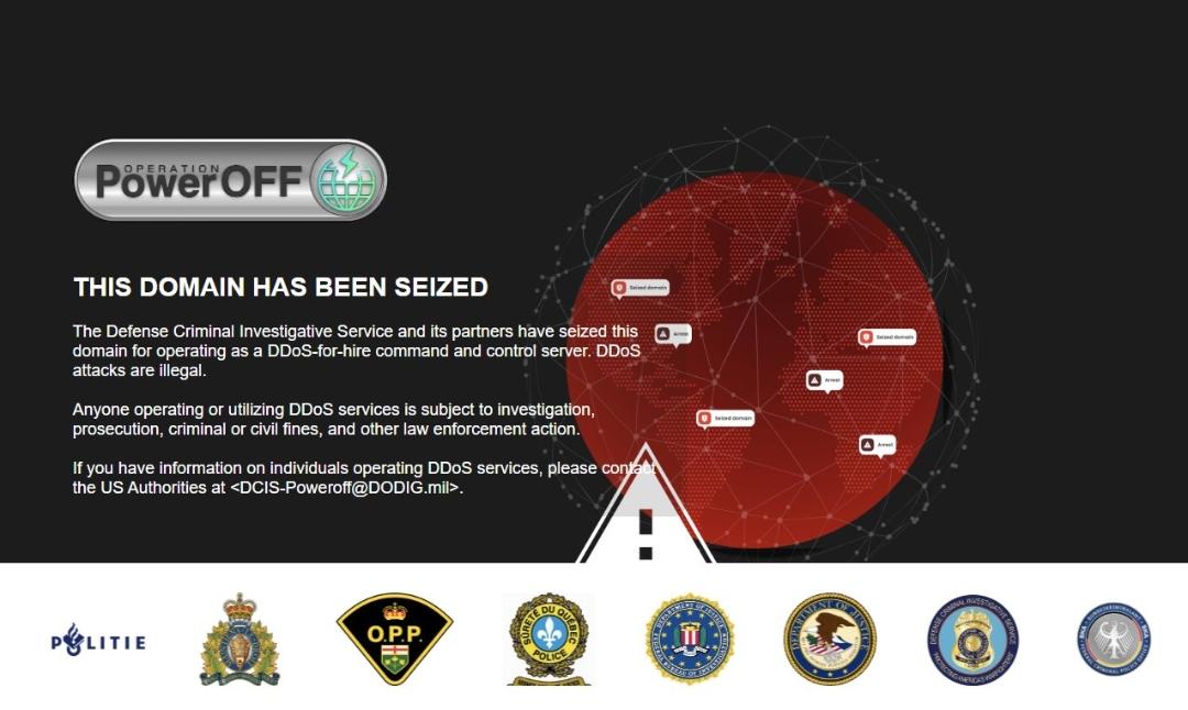 Ilustrasi serangan DDoS. 