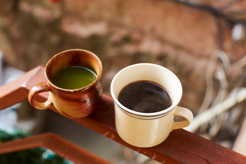 Matcha dan Kopi.