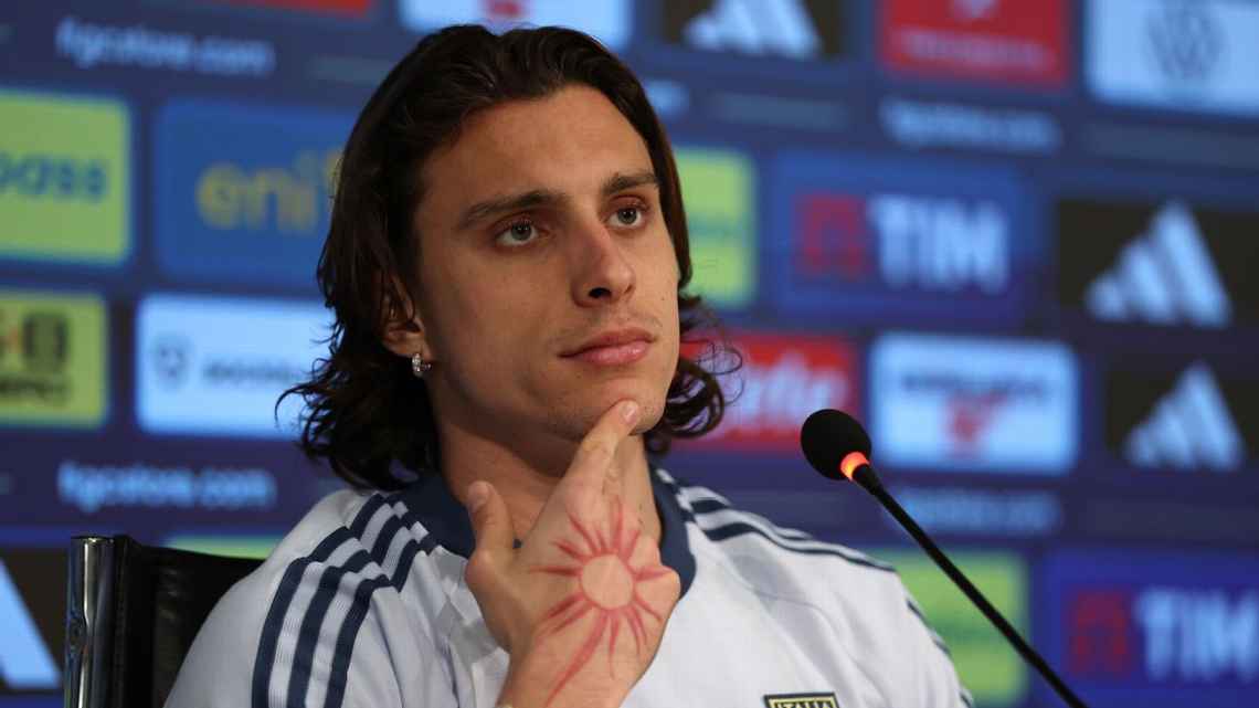 Riccardo Calafiori ungkap pelatih Italia, Gennaro Gattuso lebih sering menelponnya dibanding ibunya sendiri