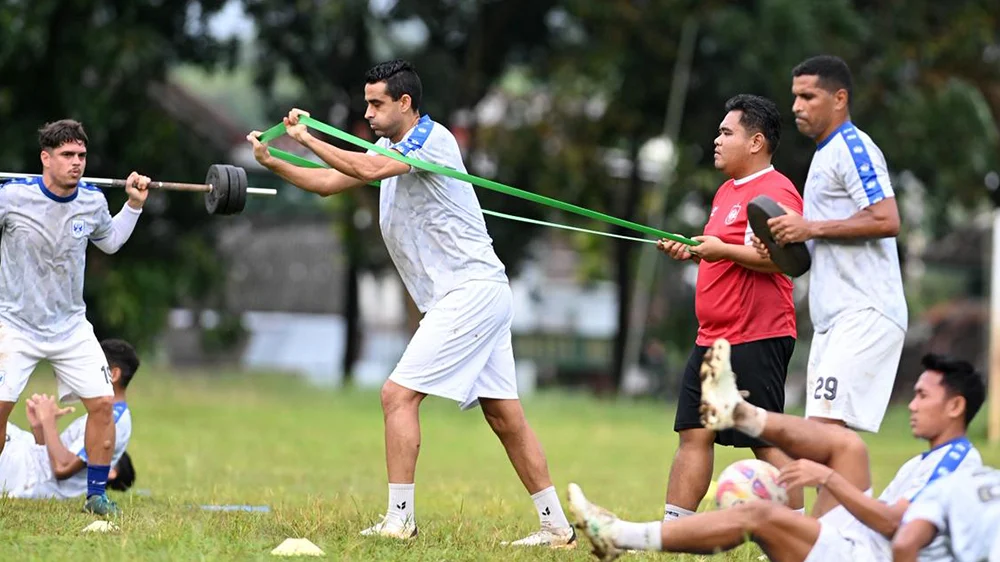 PSIS Semarang kembali berlatih setelah libur lebaran
