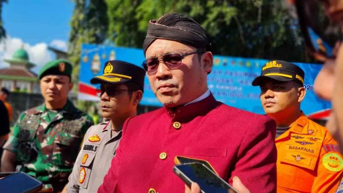 Bupati Magelang Grengseng Pamuji (NAILA&nbsp;NIHAYAH/RADAR JOGJA)