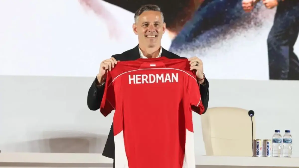 Pelatih kepala Timnas Indonesia, John Herdman (PSSI)