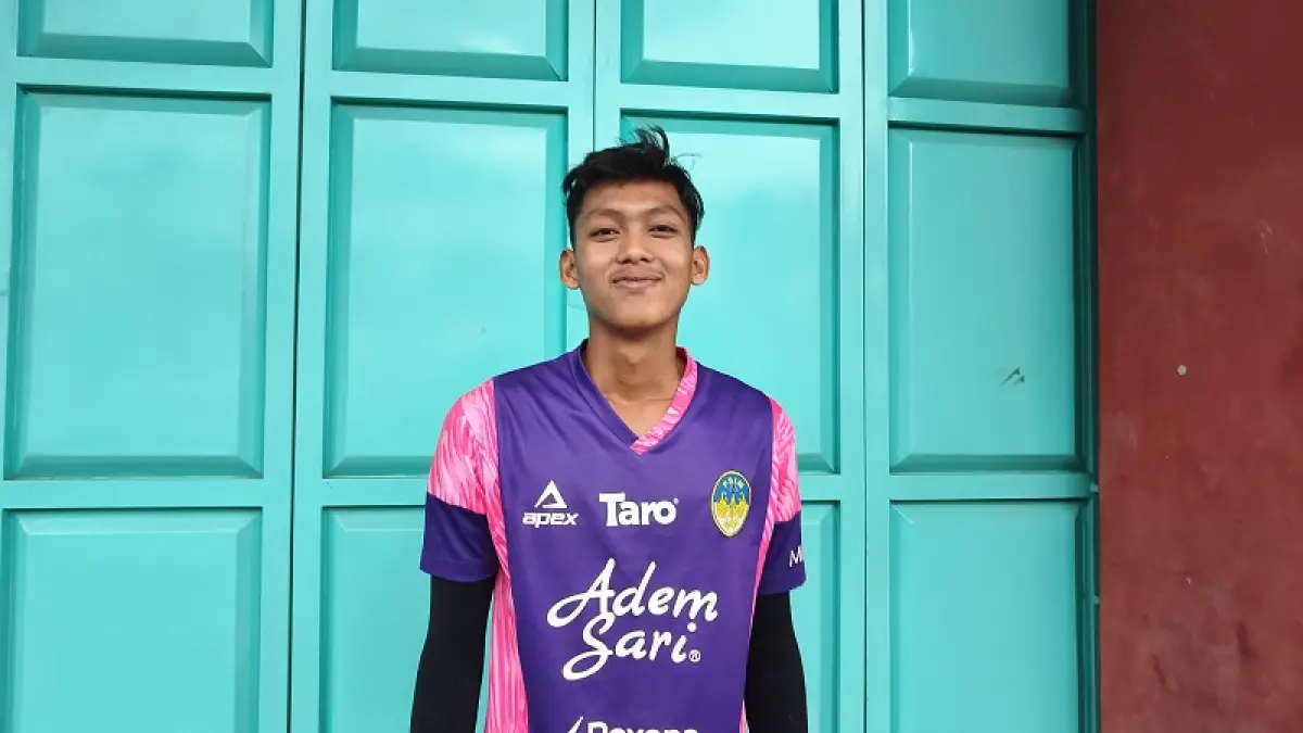 Kiper keempat PSIM Jogja Gilang Ardha Pradipta Purnama. (Fahmi Fahriza/Radar Jogja)