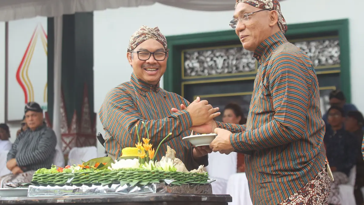 Wali Kota Jogja Hasto Wardoyo dan Wakil Wali Kota Jogja Wawan Harmawan