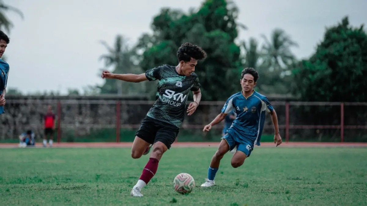 Laga uji coba Persak Kebumen melawan PSIM U-20