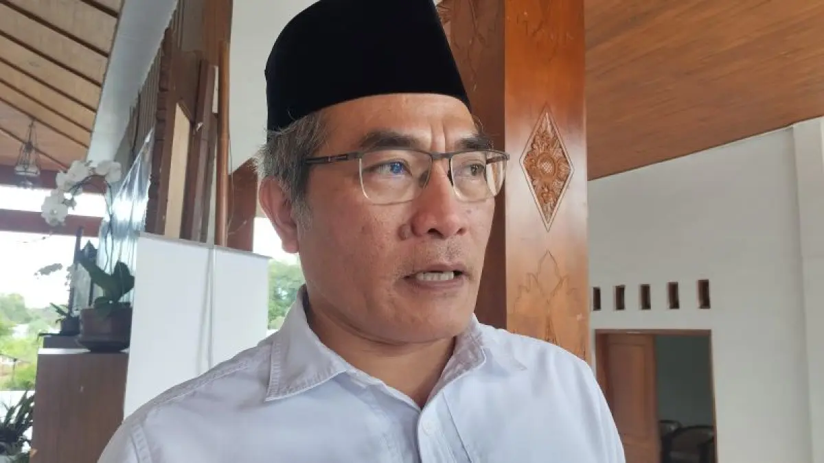Bupati Bantul Abdul Halim Muslih. (Cintia&nbsp;Yuliani/Radar Jogja)