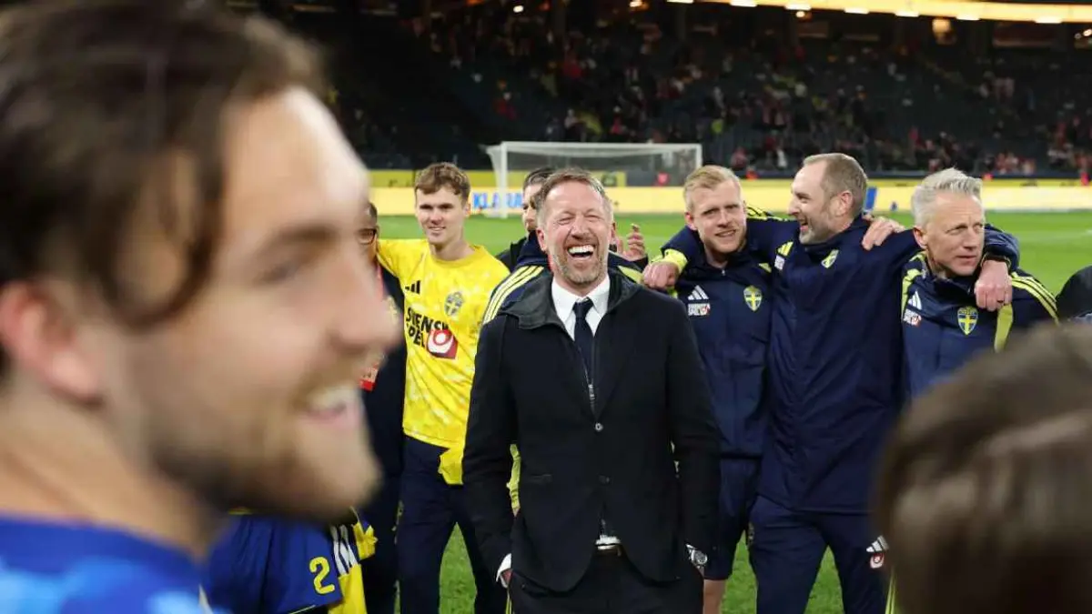 Graham Potter pimpin Swedia ke Piala Dunia 2026 setelah kemenangan melawan Polandia di final Playoff