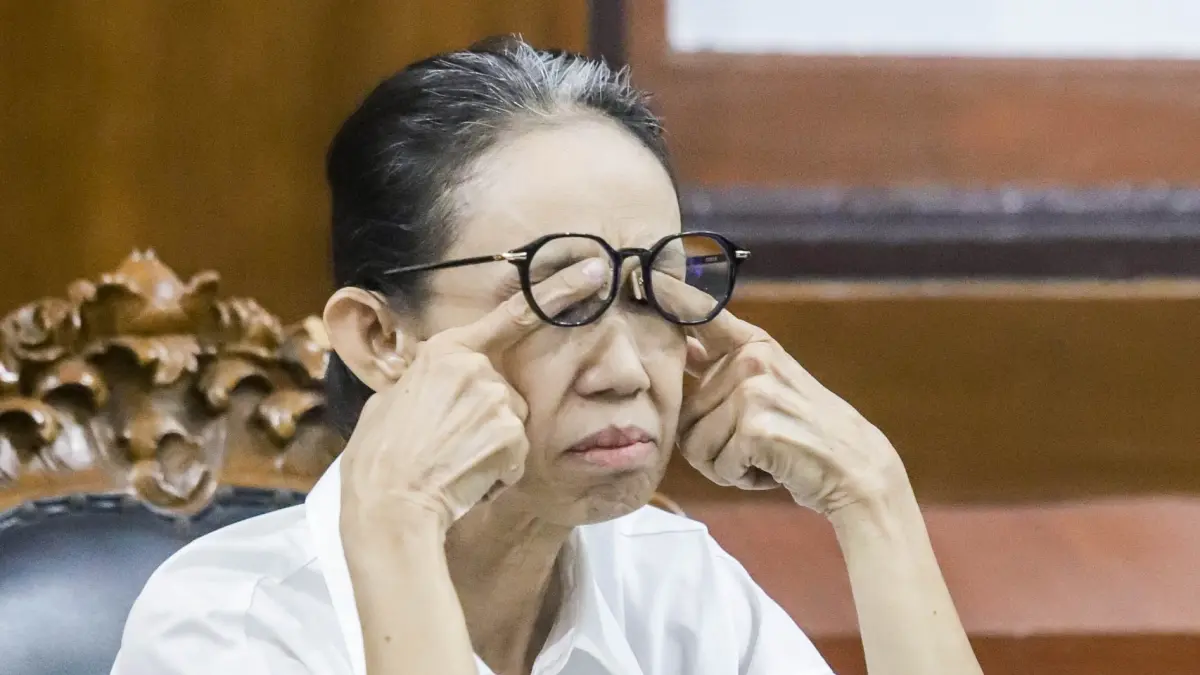 Nany Widjaja saat di persidangan