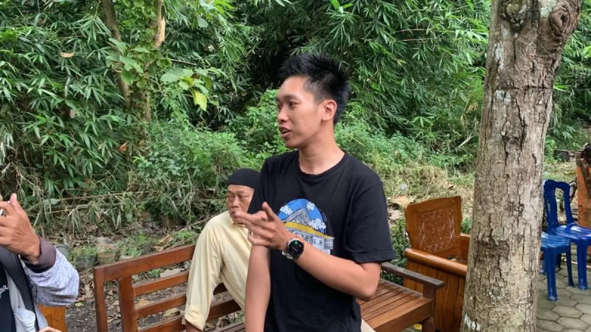 Kakak Ipar Praka Farizal. (ANOM BAGASKORO/RADAR JOGJA)