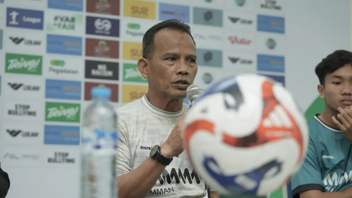 Pelatih PSS Sleman Ansyari Lubis. (Dok. PSS Sleman)