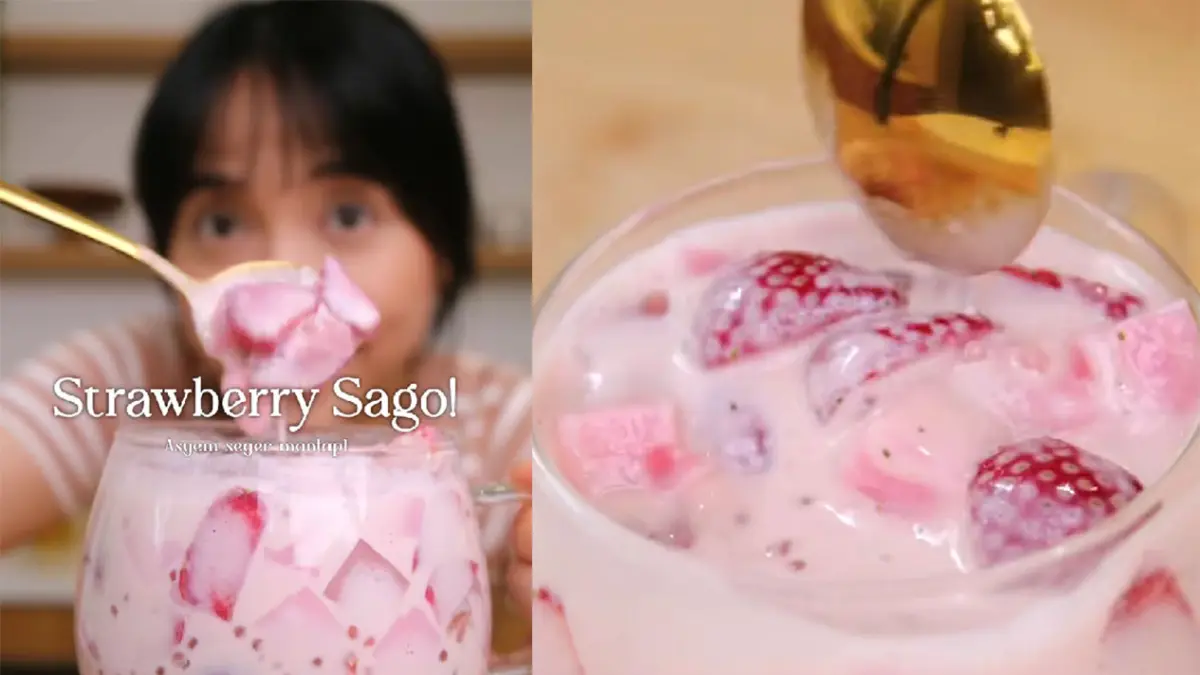 Strawberry Sagol ala Luvita Ho. (TikTok Luvitaho)