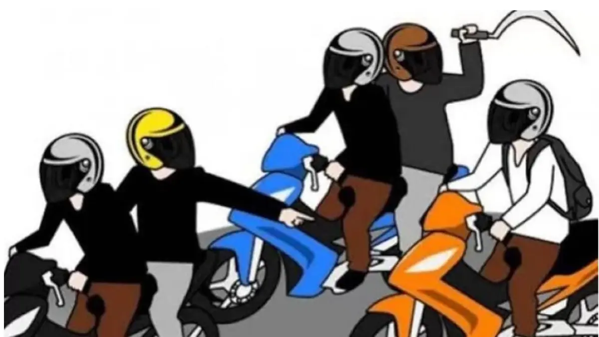 Ilustrasi kejahatan jalanan- dokumen Radar Jogja