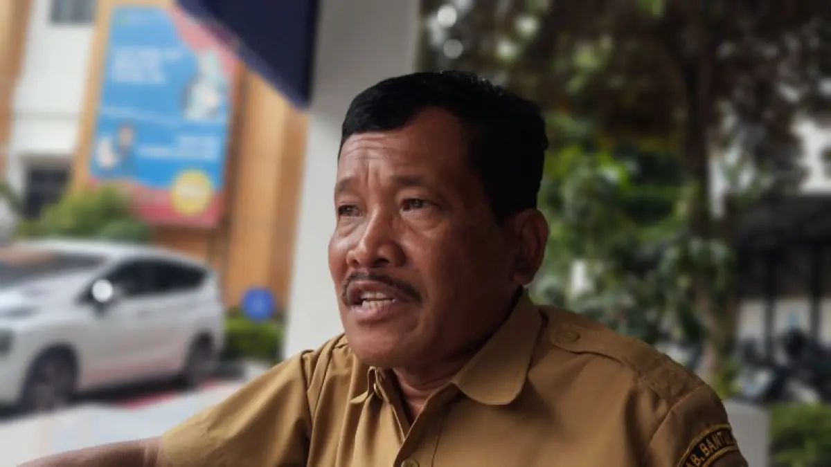Lurah Seloharjo Marhadi. (Cintia&nbsp;Yuliani/Radar Jogja)