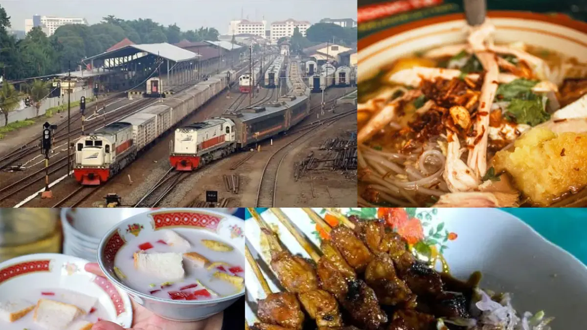 Menjelahi kuliner legendaris di Sekitar Stasiun Lempuyagan Yogyakarta. (Kolase Berbagai Sumber)