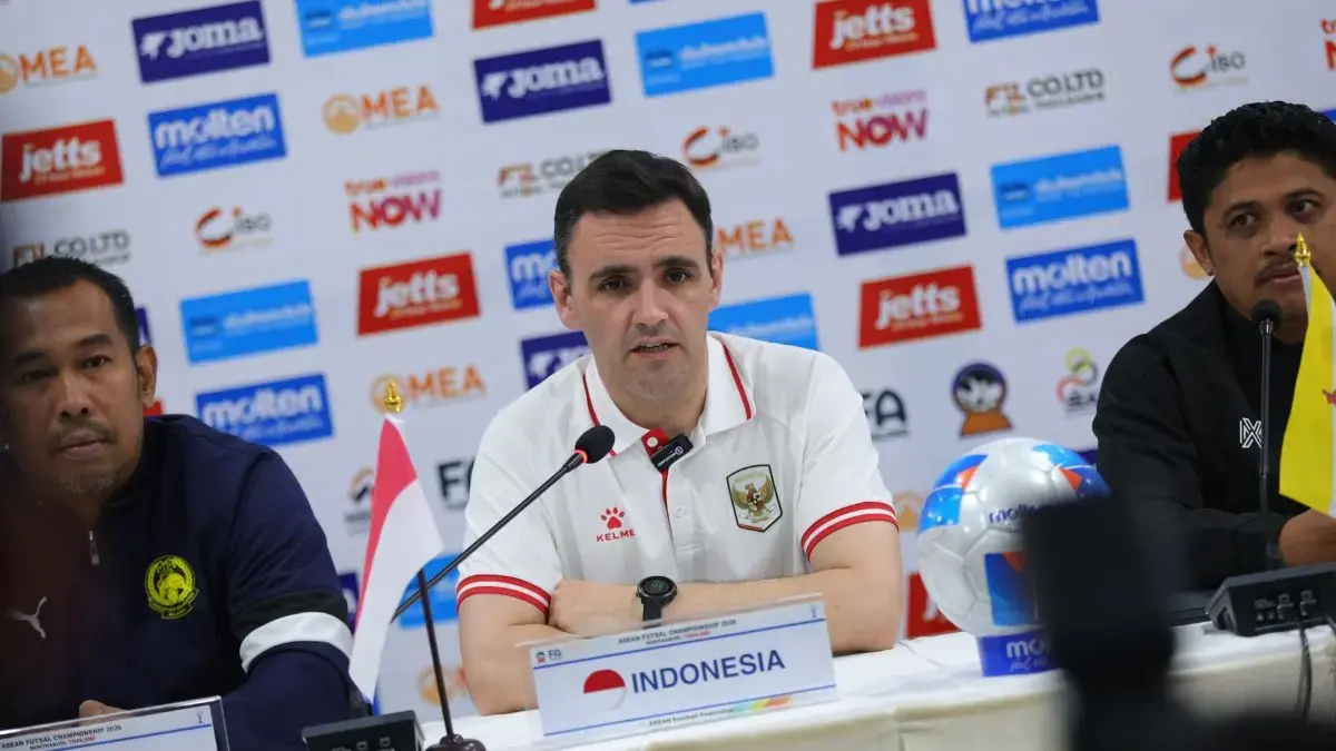 Pelatih Timnas Futsal Indonesia, Hector Souto (FFI)