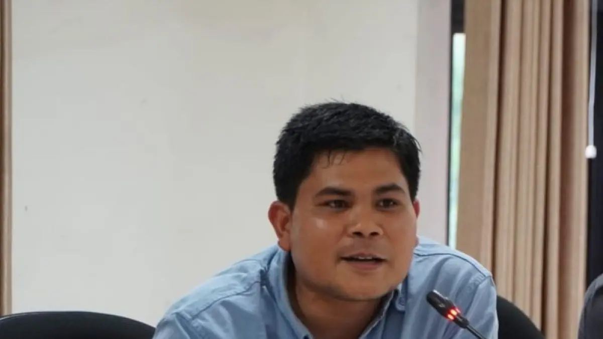 Munazar, Ketua Pansus Raperda Jaminan Sosial Ketenagakerjaan. (DOKUMENTASI PRIBADI)