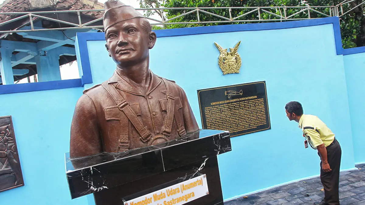 Monumen ini diresmikan untuk mengenang jatuhnya pesawat Cukiu yang diawaki Komodor Udara Anumerta Husein Sastranegara, sekaligus menjadi sarana edukasi sejarah, inspirasi, dan ruang refleksi bagi masyarakat, khususnya TNI AU. Foto: Guntur Aga Tirtana/Radar Jogja