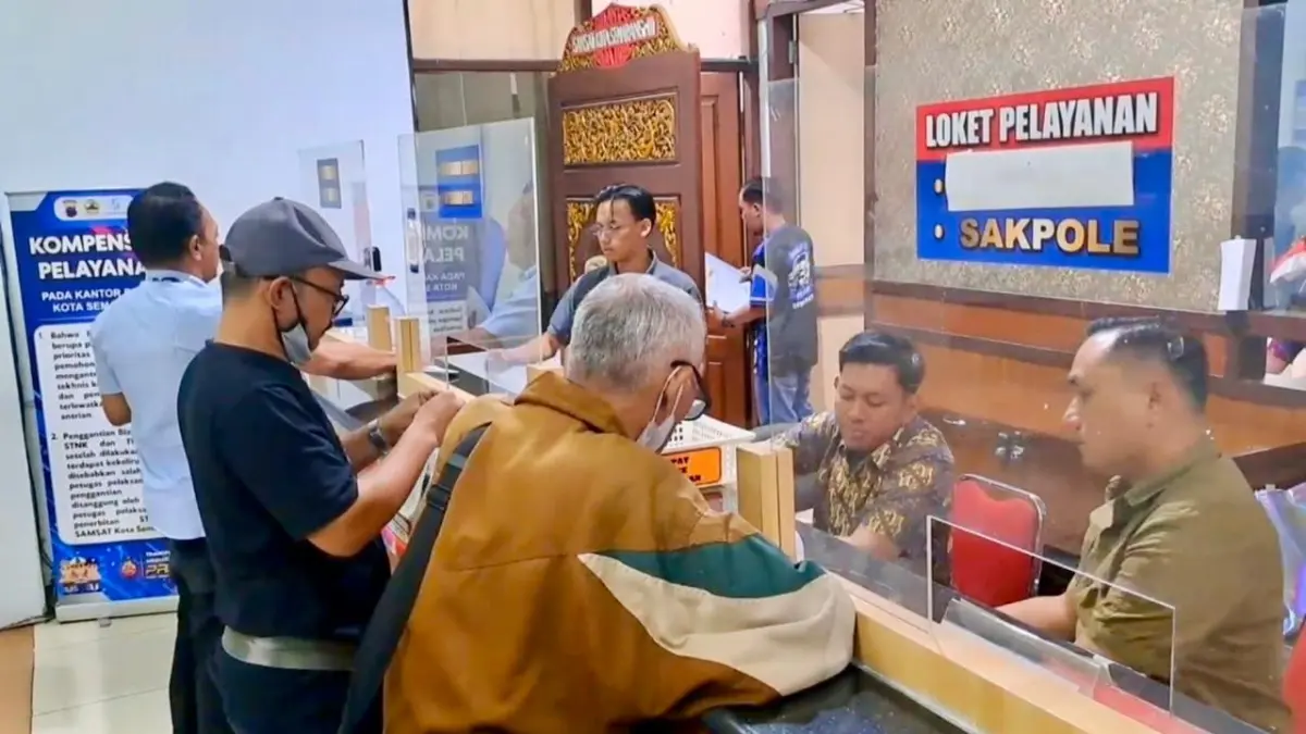 Ilutrasi pengurusan surat kendaraan