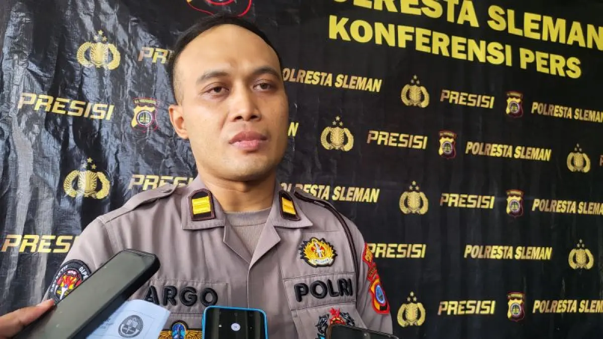 Kasi Humas Polresta Sleman Iptu Argo Anggoro. (Delima&nbsp;Purnamasari/Radae Jogja)
