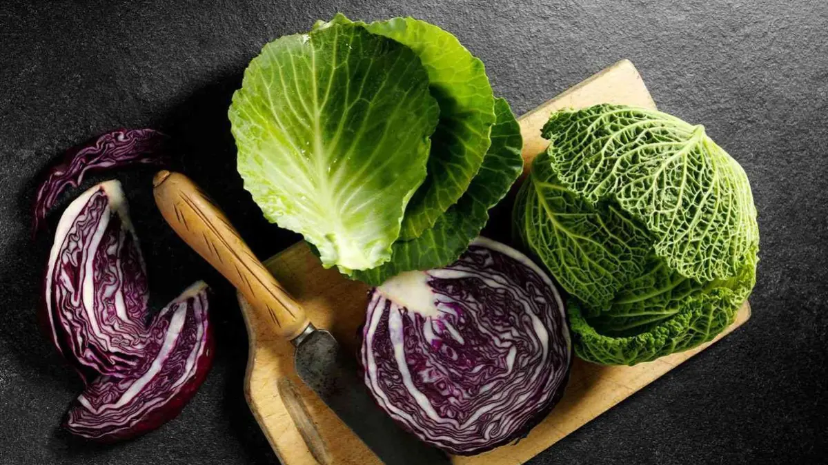 SAYURAN: Kol Hijau dan Kol Ungu. (Pinterest/ddsurrn9)