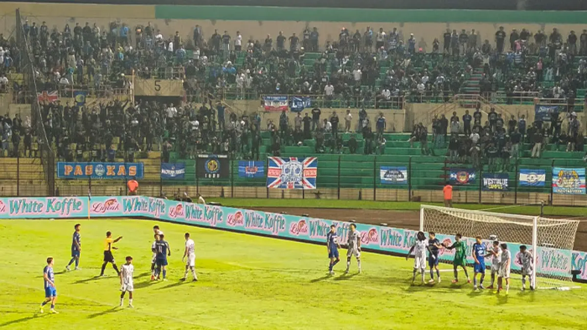 PSIM Jogja menjalani pertandingan di Stadion Sultan Agung, Bantul. (Fahmi Fahriza/Radar Jogja)