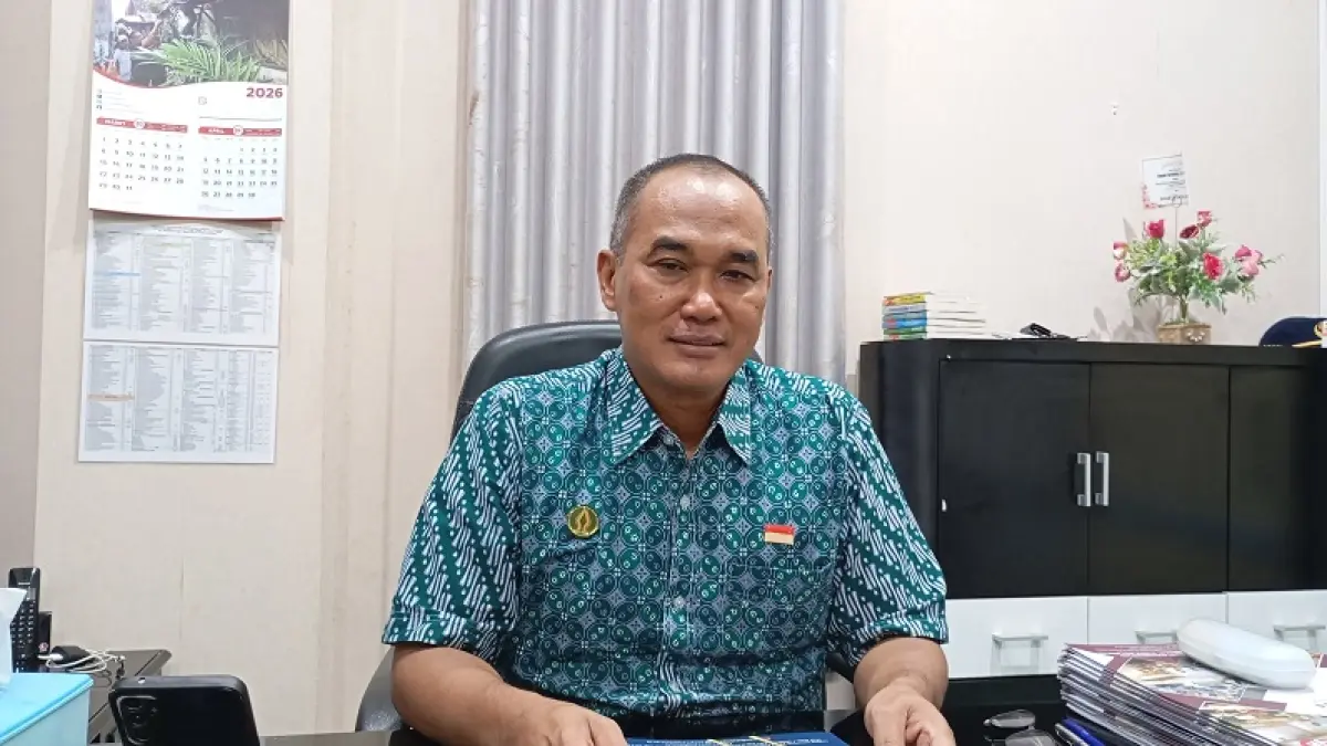 HEADSHOT:&nbsp;Kepala Badan Kepegawaian dan Pengembangan Sumber Daya Manusia (BKPSDM) Kota Jogja Sarwanto saat ditemui di kantornya, Jumat (10/4/2026). IWAN&nbsp;NURWANTO/RADAR JOGJA