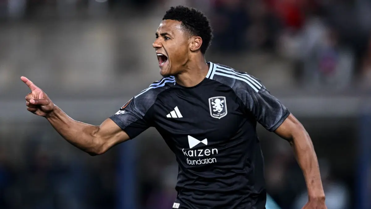 Selebrasi Ollie Watkins dalam kemenangan Aston Villa atas Bologna di Europa League