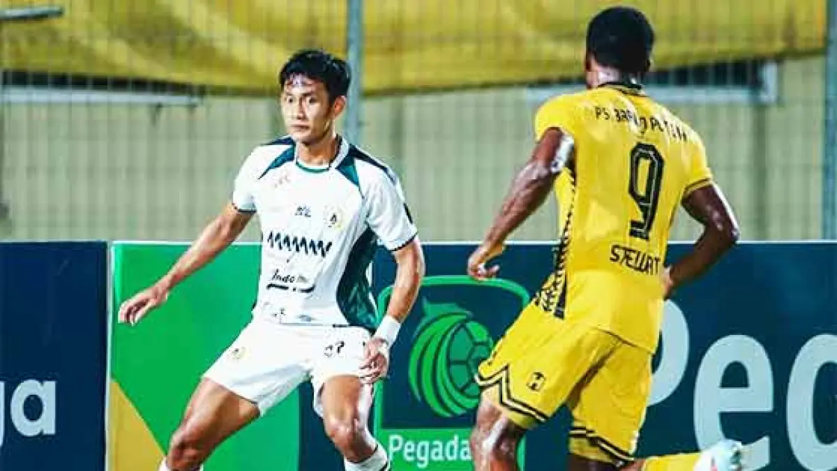 PSS Sleman saat berduel dengan para pemain Barito Putera FC.&nbsp;(Dokumen PSS Sleman)