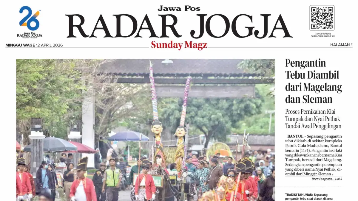 RADAR JOGJA, 12 APRIL 2026