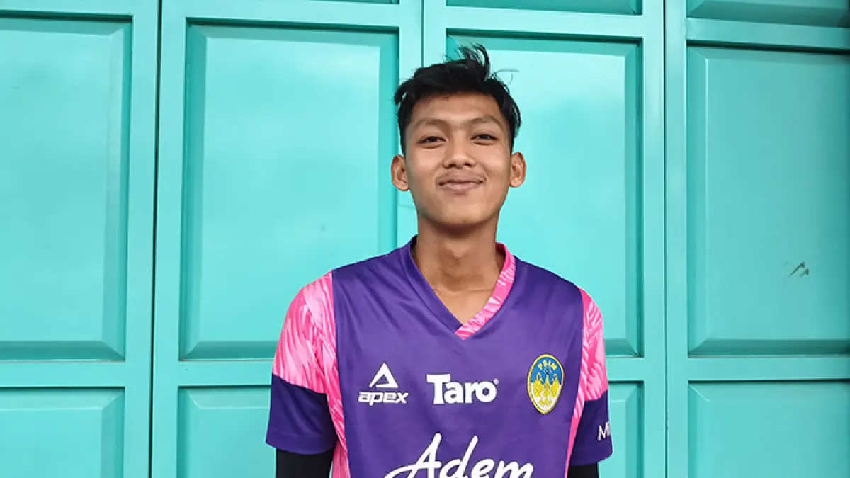Kiper Keempat PSIM Gilang Ardha. (Fahmi Fahriza/Radar Jogja)
