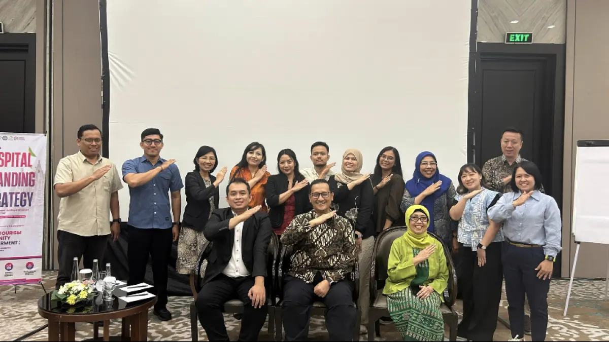 Sejumlah pakar yang terlibat dalam Workshop Hospital Branding Strategy