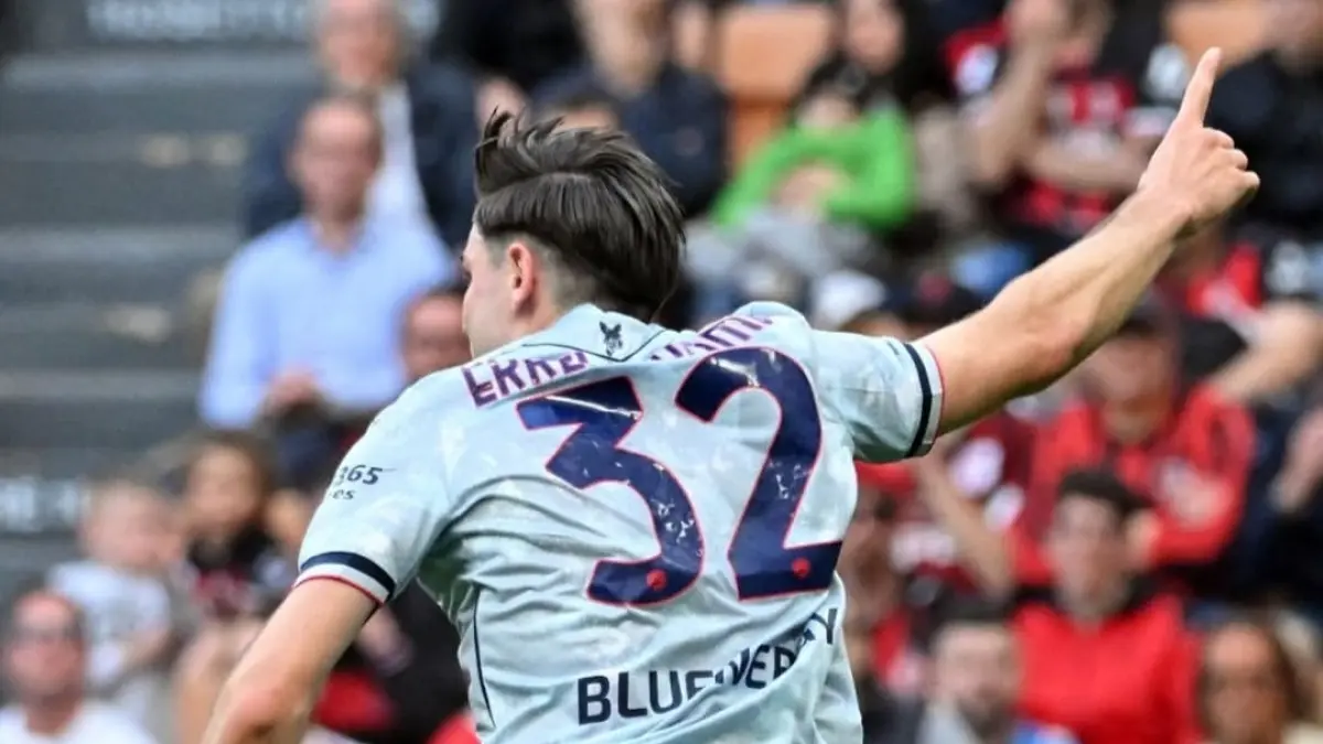 Selebrasi Jurgen Ekkelenkamp dalam kemenangan Udinese atas AC Milan di Serie A