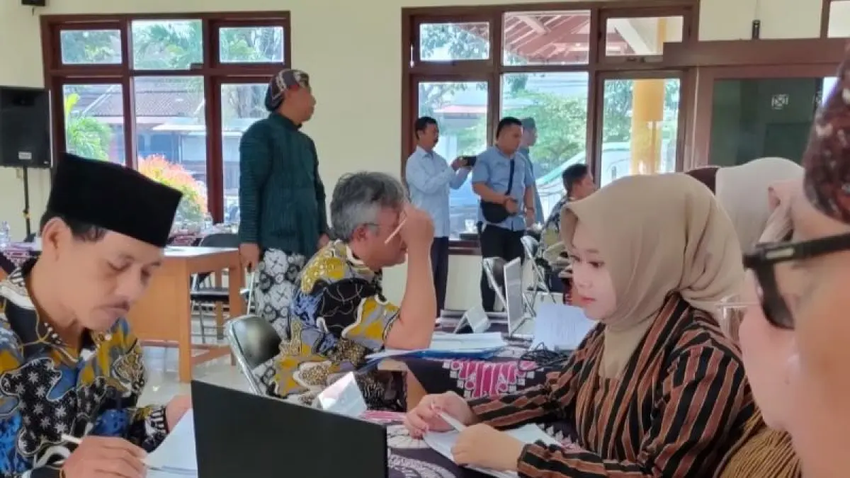 Beberapa kalurahan sedang melakukan verifikasi Desa Rintisan Budaya. (Dokumentasi Disbud Bantul)