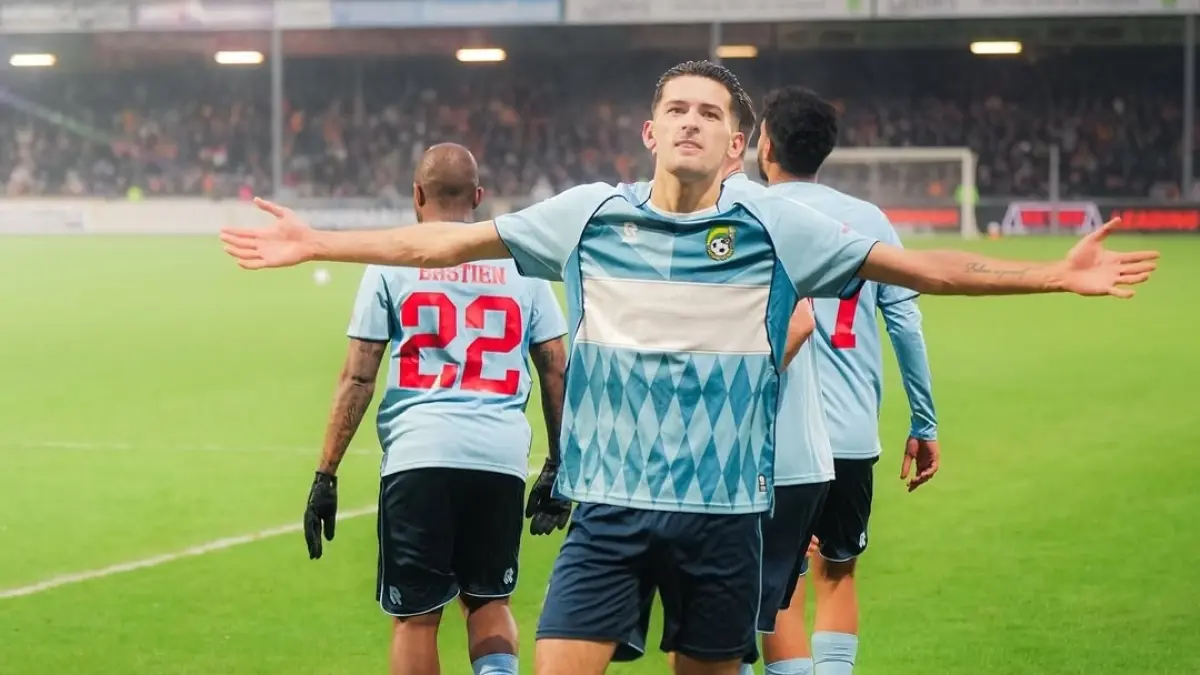 Pemain bertahan Fortuna Sittard dan Timnas Indonesia, Justin Hubner. (instagram)