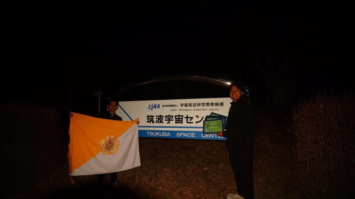 Tim Narantaka Gadjah Mada Aerospace Team (GMAT) menyabet peringkat lima pada ISS Run (Main Event) dan juara 3 pada Simulation Run (Side Event). (Dok. Istimewa)