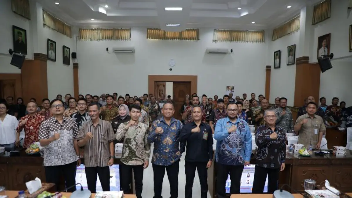 Bimtek Paralegal bagi perwakilan kalurahan di Kabupaten Sleman. (Dokumentasi Prokompim Sleman)