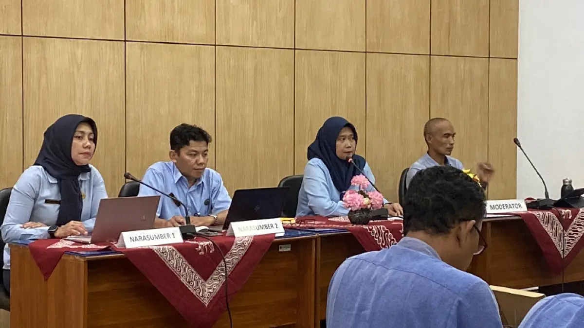 LIBATKAN BANYAK ELEMEN: Forum konsultasi publik bertema pengelolaan air limbah domestik mendukung sanitasi aman digelar Dinas PUPESDM DIJ Selasa (14/4/2026). Agung Dwi Prakoso