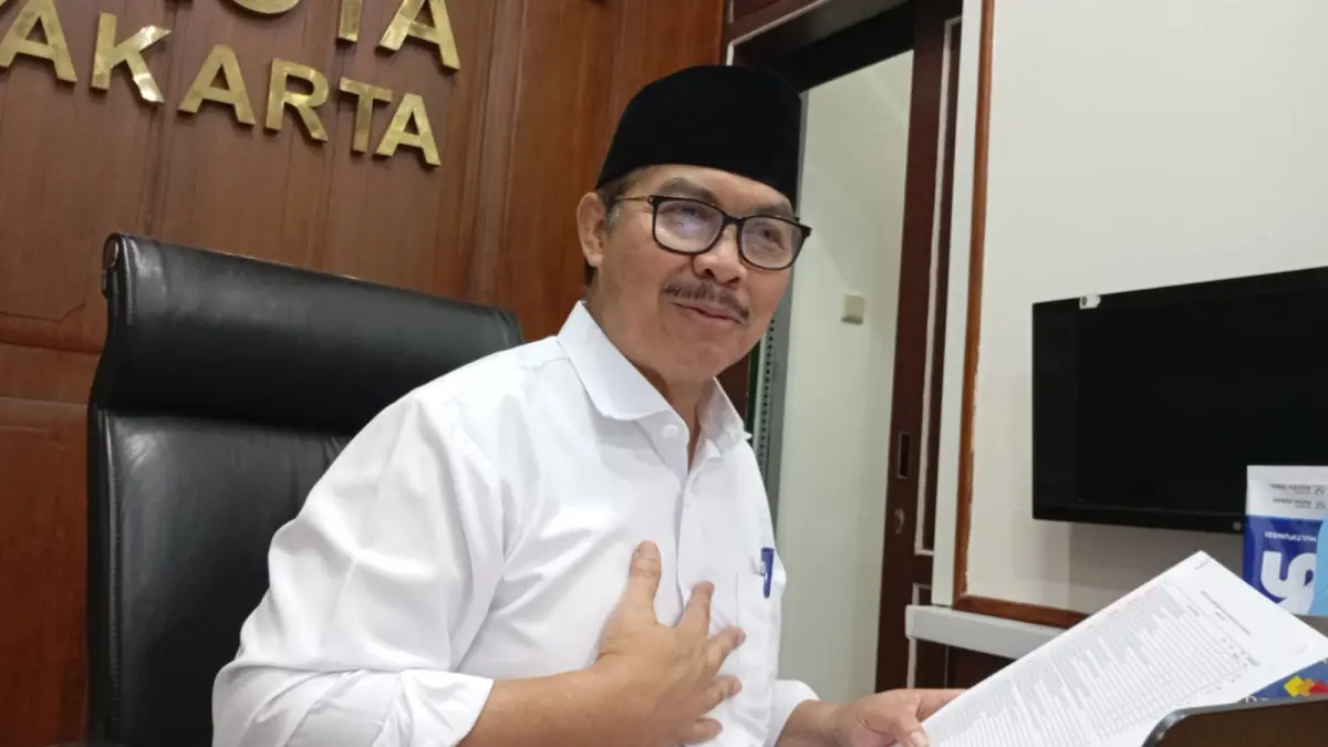 Wali Kota Jogja Hasto Wardoyo saat ditemui di kantornya, Rabu (15/4/2026). (IWAN NURWANTO/Radar Jogja)