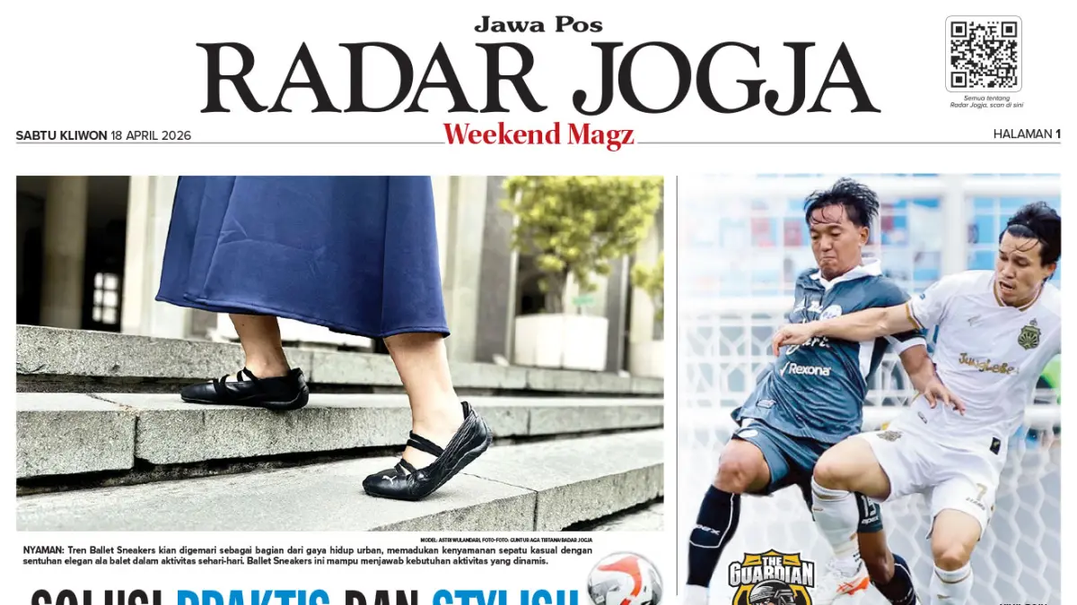 JAWA POS - RADAR JOGJA, EDISI SABTU, 18 APRIL 2026