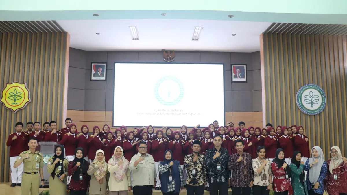 Kunjungan 48 siswa kelas X Sekolah Rakyat Menengah Atas 15 Magelang ke Kampus Tegalrejo, Selasa (14/4/2026)