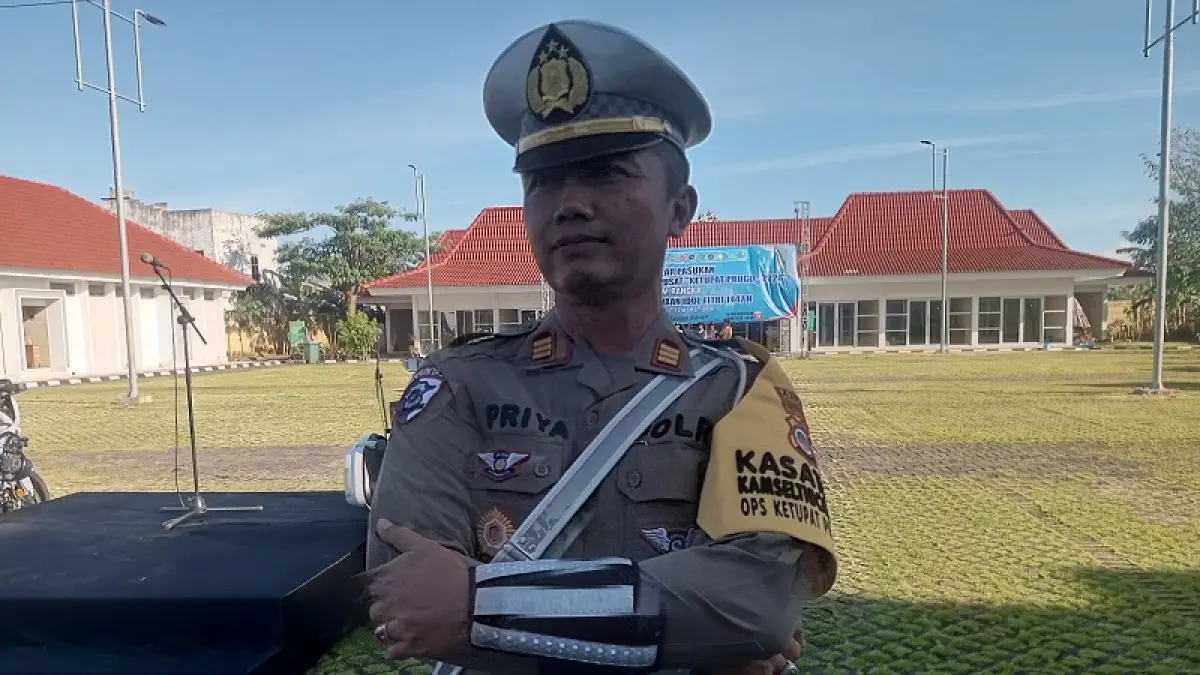 Kasatlantas Polres Gunungkidul AKP Priya Tri Handaya saat ditemui beberapa waktu lalu. Yusuf Bastiar/Radar Jogja